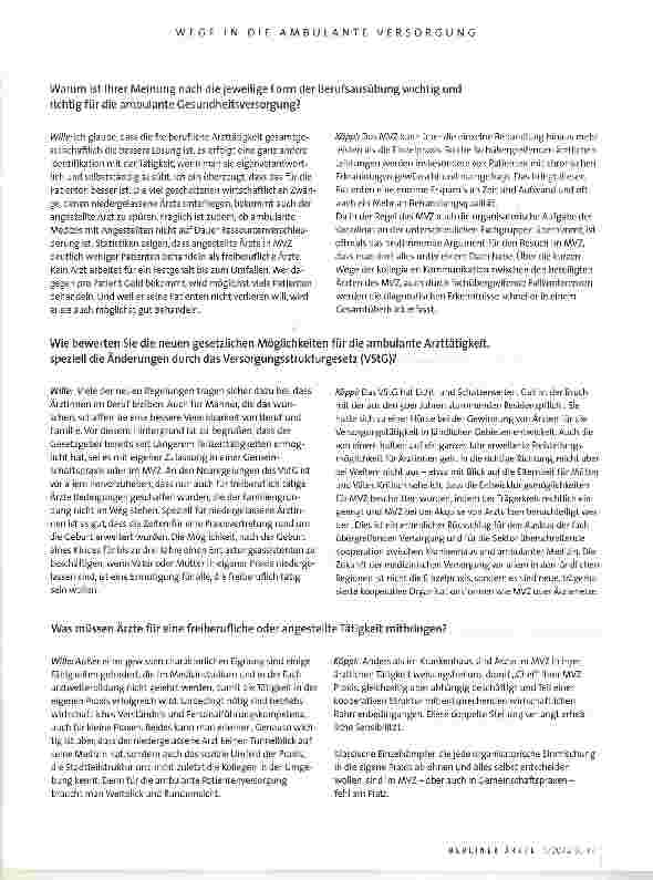 Vorschauseite 2: Angestellt oder freiberuflich?
