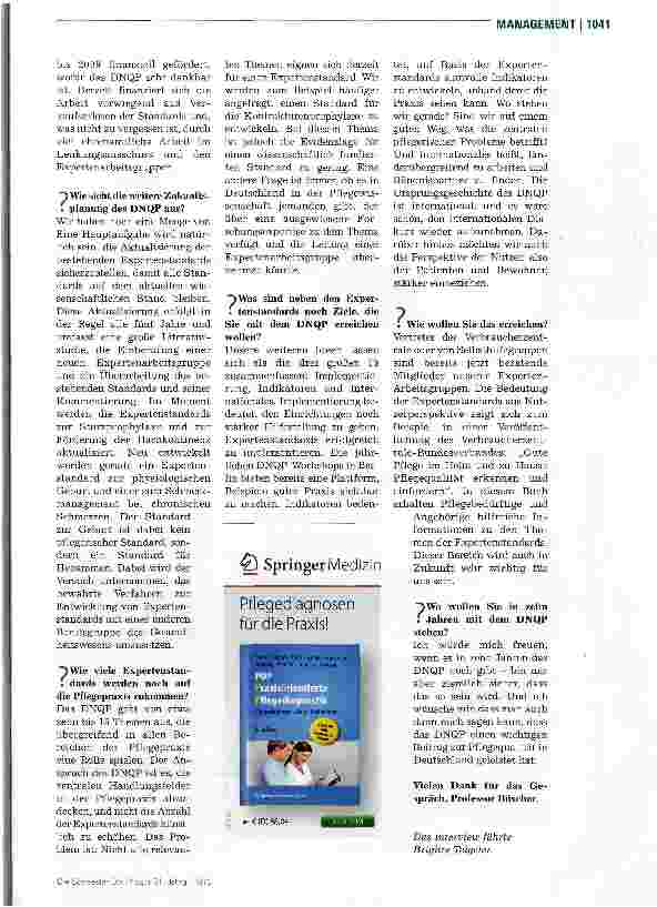 Vorschauseite 4: Wir haben noch eine Menge vor