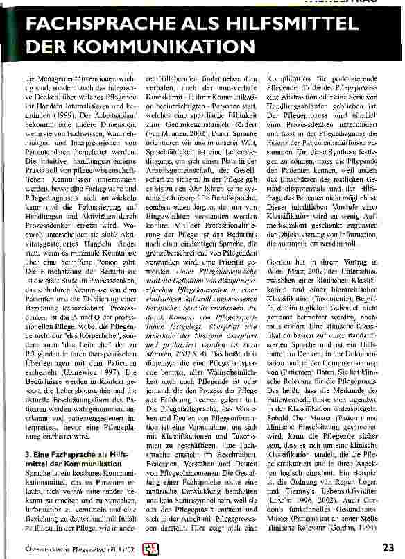 Vorschauseite 4: Eine Herausforderung für selbstbewusste, moderne Pflege-Professionals