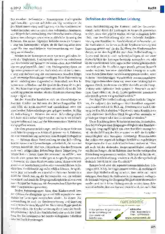 Vorschauseite 2: Umsatzsteuerliche Behandlung medizinischer Leistungen