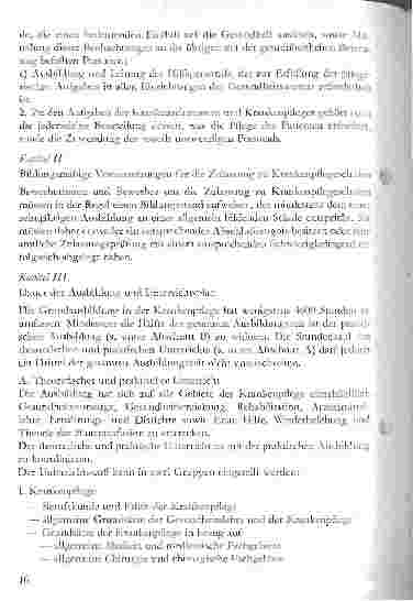 Vorschauseite 2: Europäisches Übereinkommen über die theoretische und praktische Ausbildung von Krankenschwestern und -pflegern