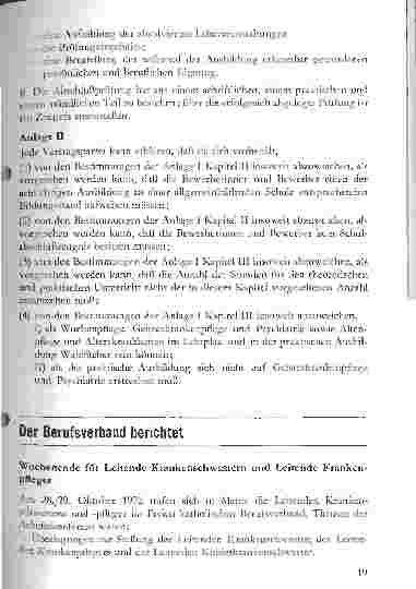 Vorschauseite 5: Europäisches Übereinkommen über die theoretische und praktische Ausbildung von Krankenschwestern und -pflegern