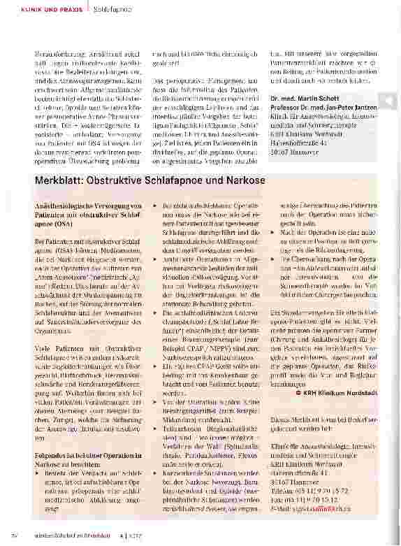 Vorschauseite 2: KRANK im SCHLAF
