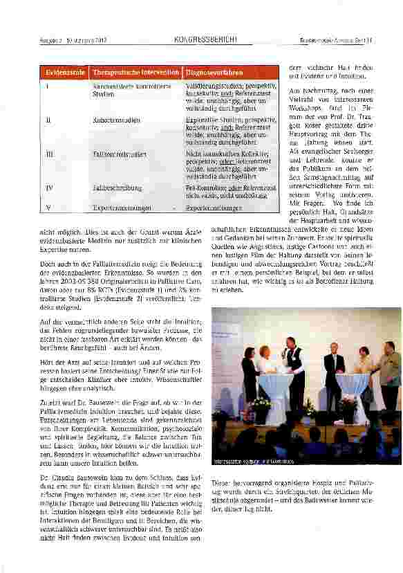 Vorschauseite 2: 4. Bayerischer Hospizund Palliativtag