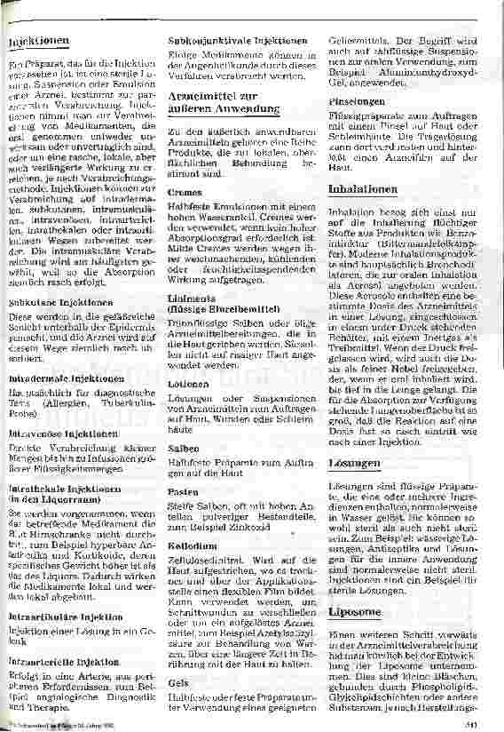 Vorschauseite 2: Stationshandbuch Klinische Krankenpflege 32. Folge: Arzneiapplikation