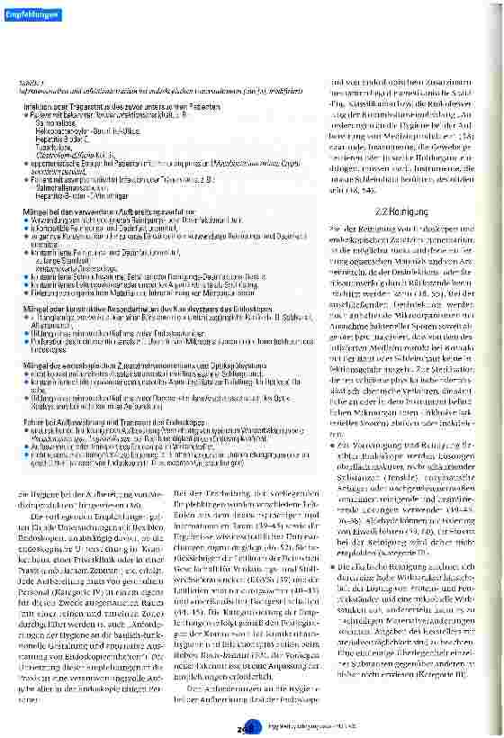 Vorschauseite 2: Anforderungen an die Hygiene bei der Aufbereitung flexibler Endoskope und endoskopischen Zusatzinstrumentariums Empfehlungen der Kommission für Krankenhaushygiene und Infektionspr…