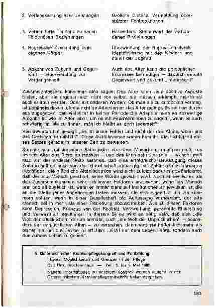Vorschauseite 3: Zur Frage des Alterns