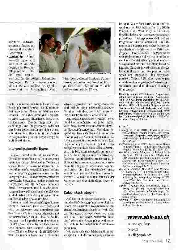 Vorschauseite 3: Stärke der Bezugspflege nutzen