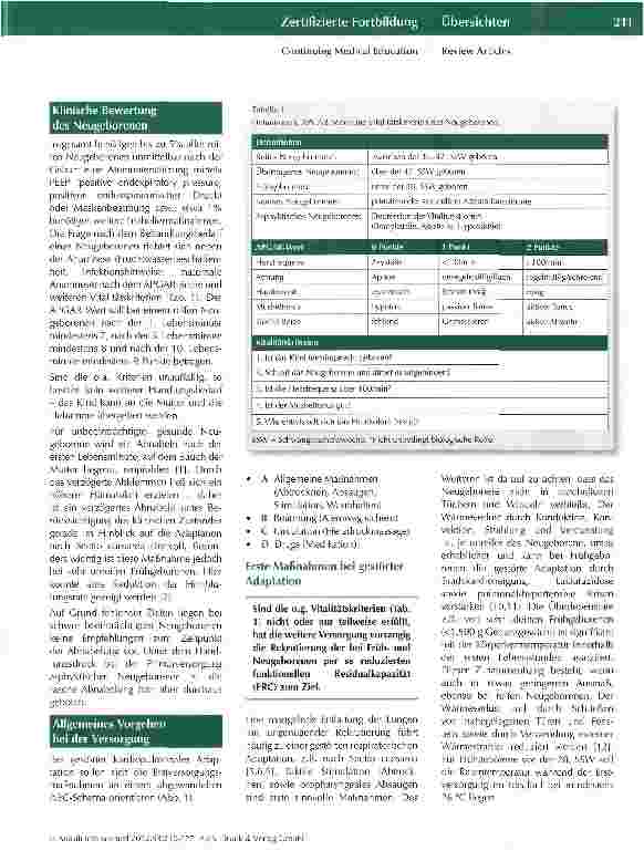 Vorschauseite 2: Notfälle im Kreißsaal