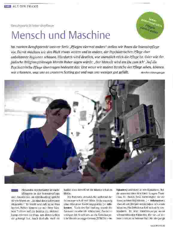Vorschauseite 1: Mensch und Maschine