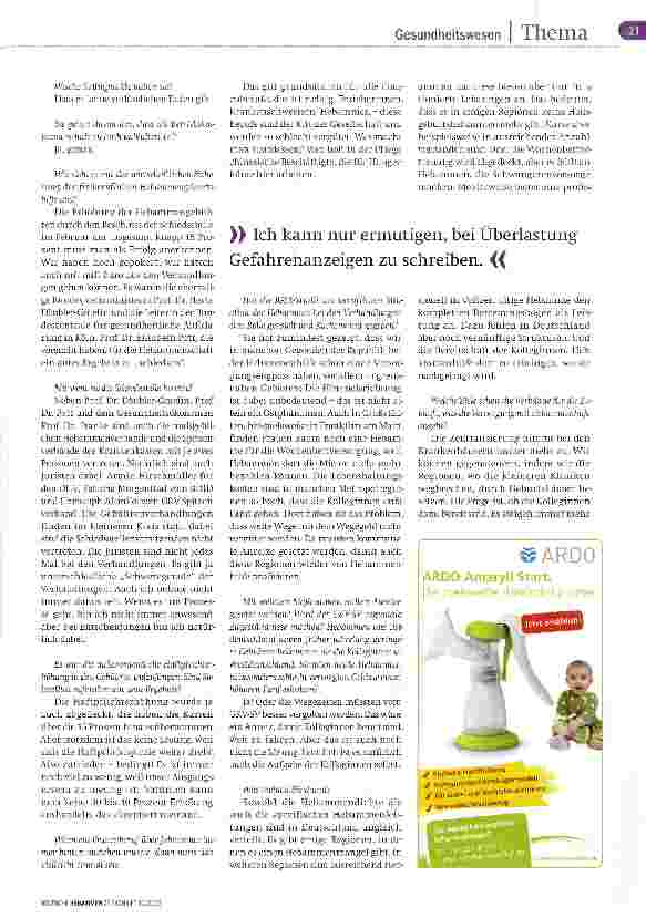 Vorschauseite 2: Beharrlichkeit und Zivilcourage