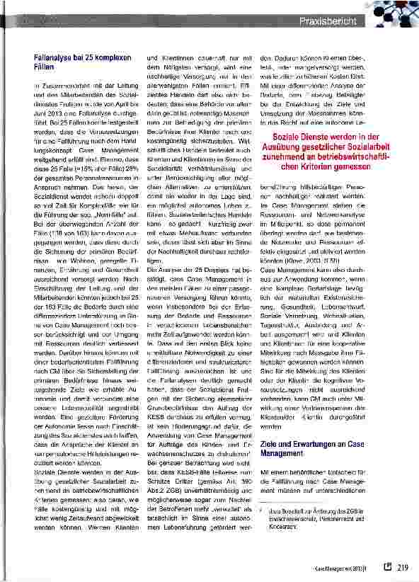Vorschauseite 2: Gase Management bei Komplexfällen im Kinderund Erwachsenenschutz