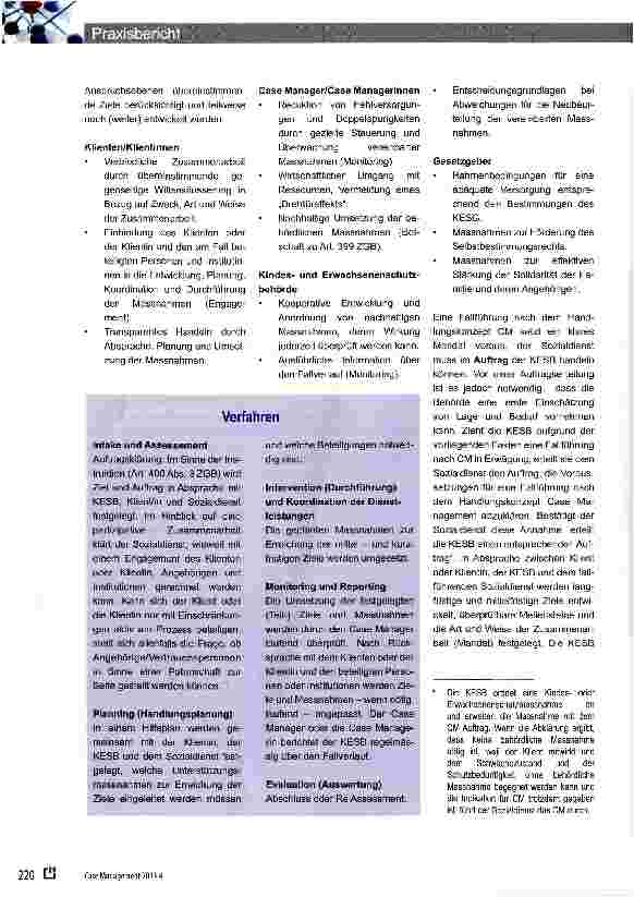 Vorschauseite 3: Gase Management bei Komplexfällen im Kinderund Erwachsenenschutz