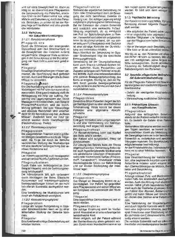 Vorschauseite 3: Braun-Preis für Krankenpflegeschulen 1982 - 1. Preis - Thema: Die Pflege eines Unfallverletzten im Schockzustand...