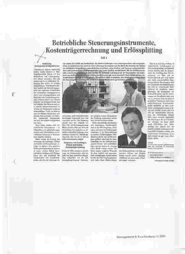 Vorschauseite 1: Betriebliche Steuerungsinstrumente, Kostenträgerrechung und Erlössplitting Teil 1