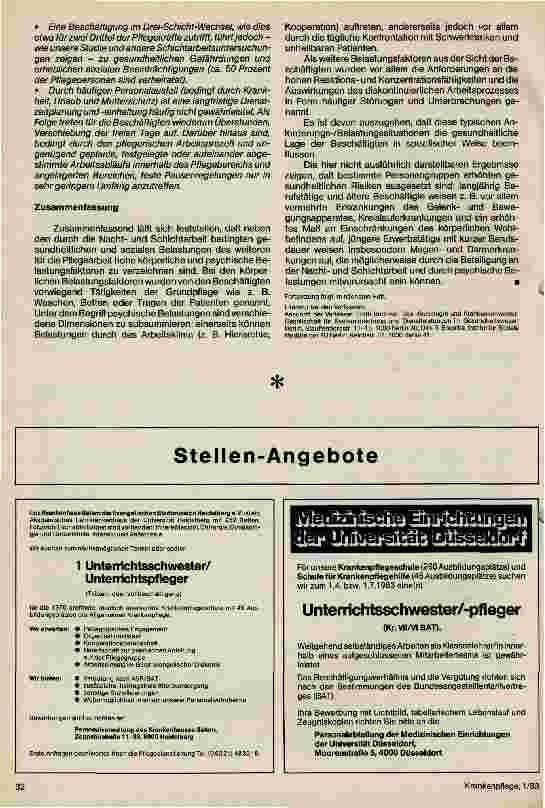 Vorschauseite 3: Problembereiche in der Krankenpflege (1.Teil)
