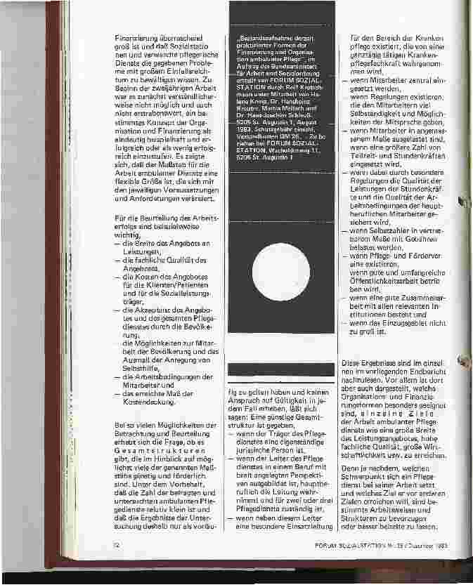Vorschauseite 3: Ausbaupläne für die ambulante Pflege