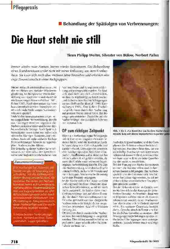 Vorschauseite 1: Die Haut steht nie still