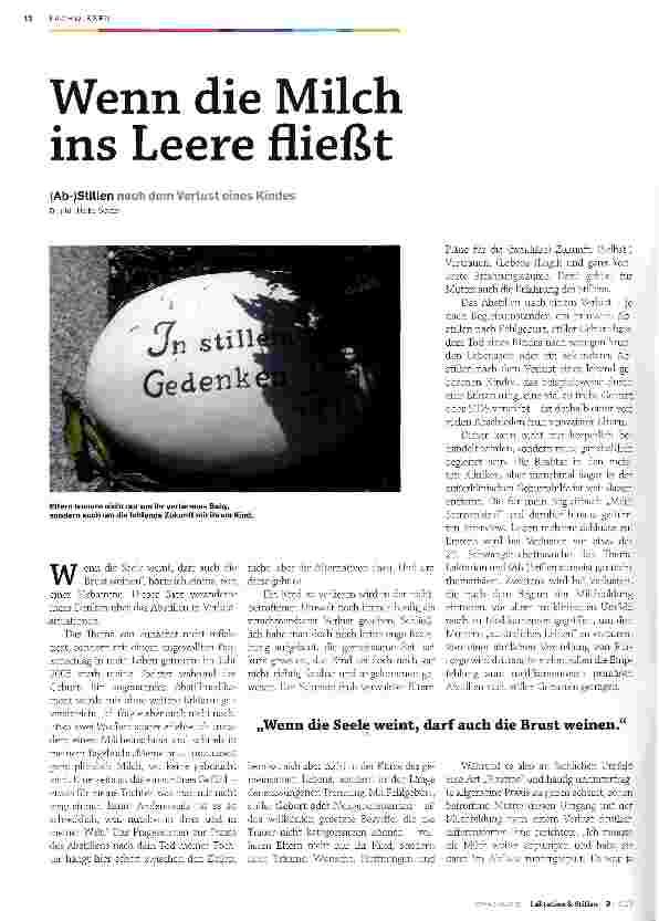 Vorschauseite 1: Wenn die Milch ins Leere fließt