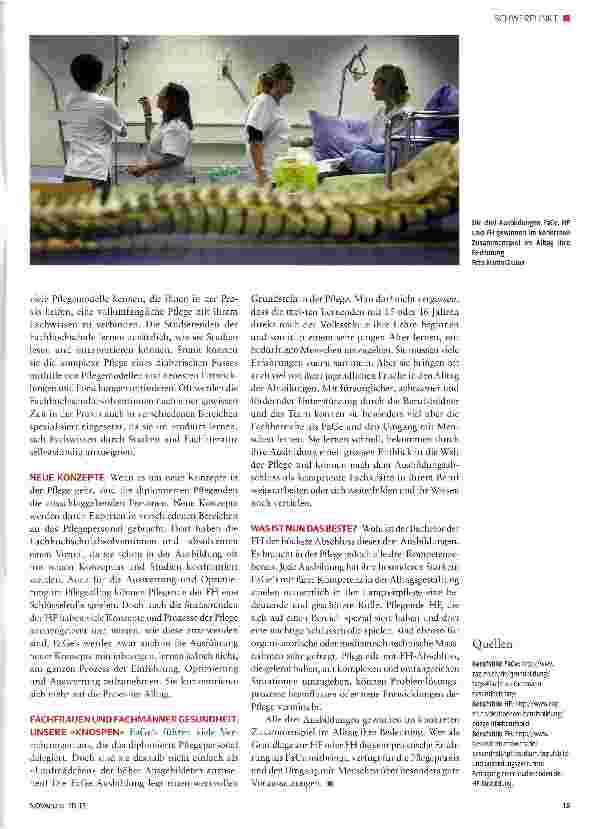 Vorschauseite 2: Bessere Intervention durch bessere Ausbildung?