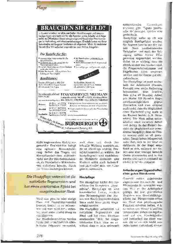 Vorschauseite 3: Schöne Hände - nicht nur für Models
