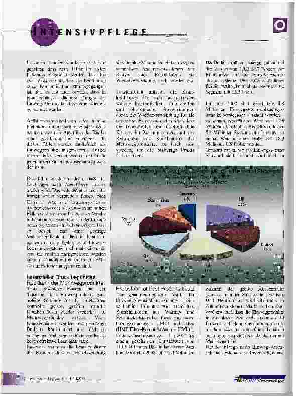 Vorschauseite 3: Gebrauch von Einweg-Atemschlauchsystemen bekommt eine neue Schwungkraft