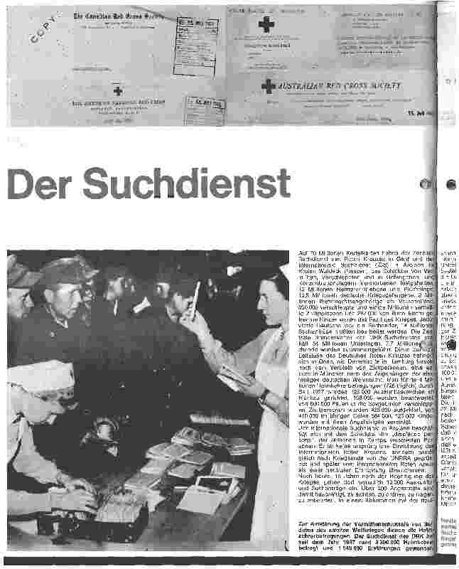 Vorschauseite 1: Der Suchdienst