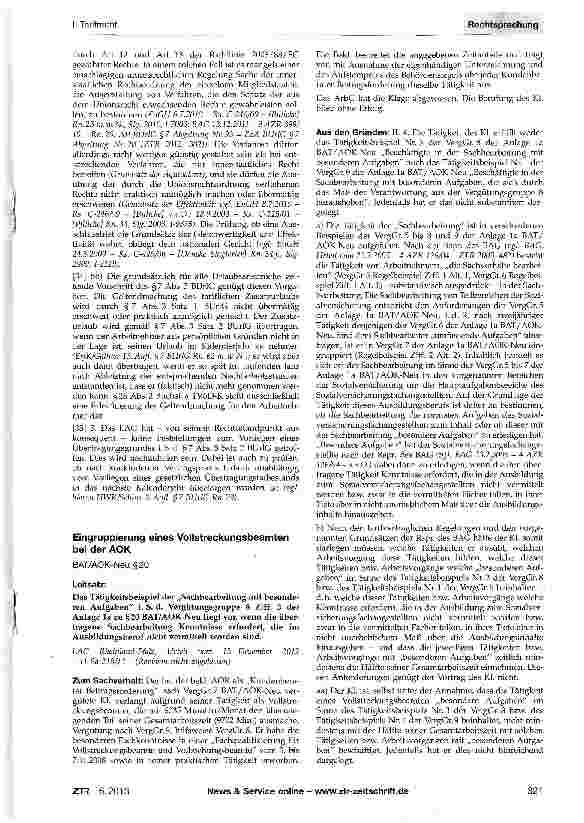 Vorschauseite 4: Zusatzurlaub für Nachtarbeit - nächtlicher Bereitschaftsdienst