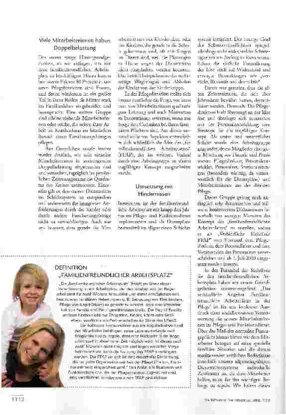Vorschauseite 2: DER familienfreundliche ARBEITSPLATZ