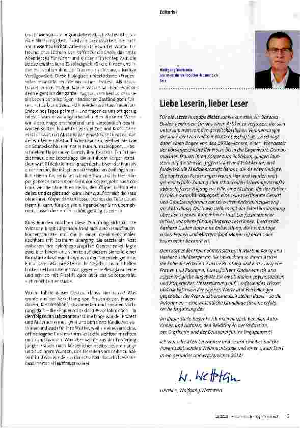 Vorschauseite 2: Unser Körper-unser Leben?