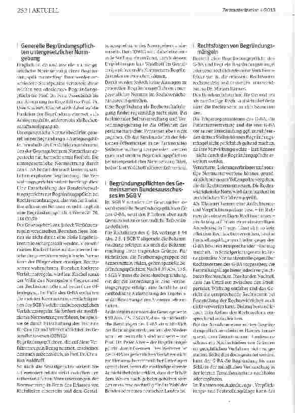 Vorschauseite 3: Untergesetzliche Rechtsnormen - der Gemeinsame Bundesausschuss (G-BA)