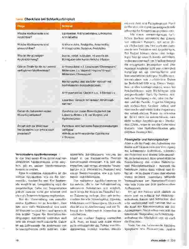Vorschauseite 3: Herausforderung End-of-Life Care