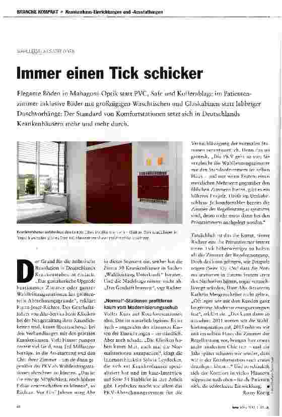 Vorschauseite 1: Immer einen Tick schicker