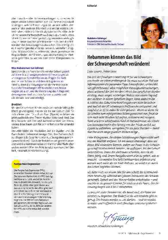 Vorschauseite 2: Veränderung der Partnerschaft während der Schwangerschaft und nach der Geburt