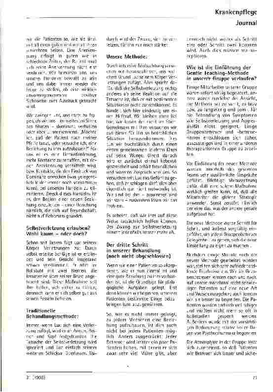 Vorschauseite 4: Normaler Umgang mit außergewöhnlichen Menschen - keine Utopie, sondern Wirklichkeit