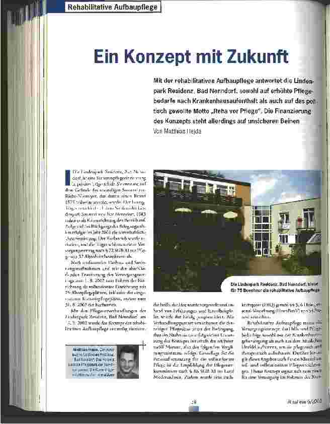 Vorschauseite 1: Ein Konzept mit Zukunft