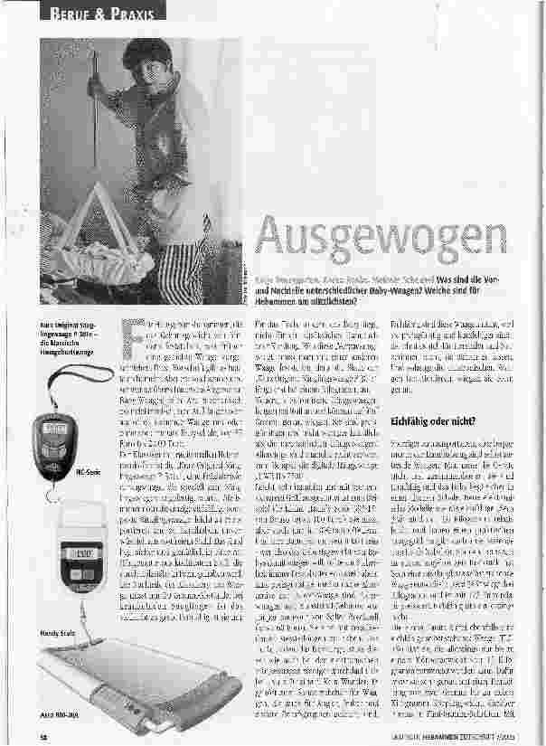 Vorschauseite 1: Ausgewogen