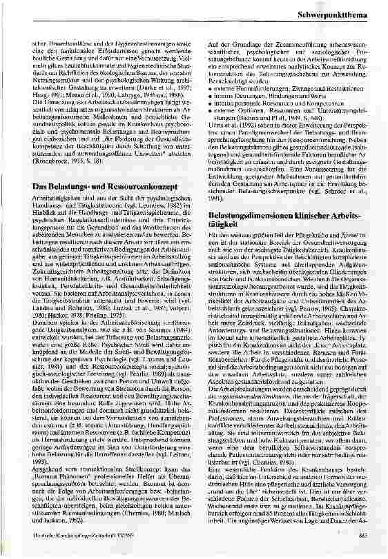 Vorschauseite 2: Gesundheitsförderung (G) am Arbeitsplatz Krankenhaus Eine Betrachtung aus der Perspektive der Gesundheitswissenschaften