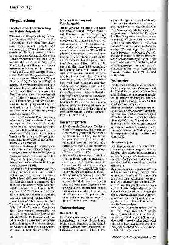 Vorschauseite 2: Grundlagen der Pflegeforschung