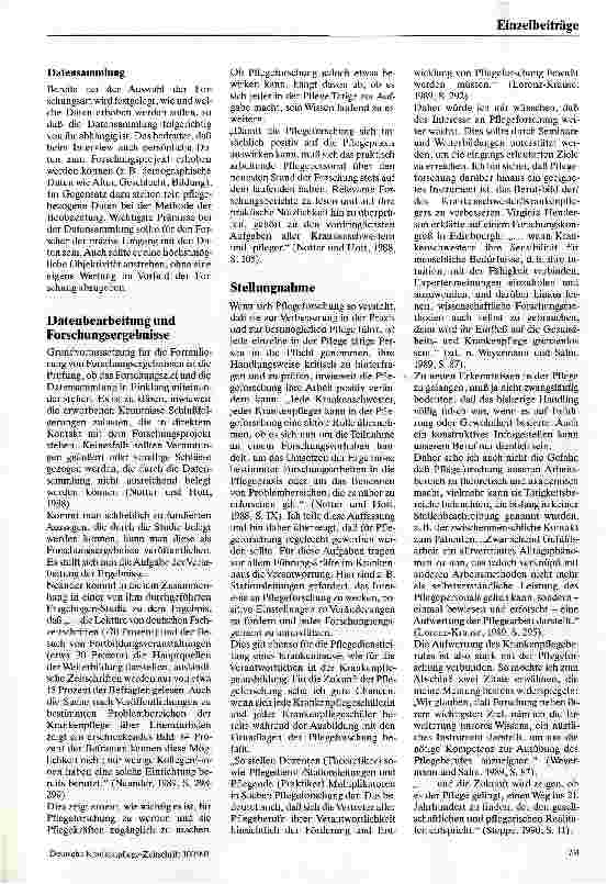 Vorschauseite 3: Grundlagen der Pflegeforschung