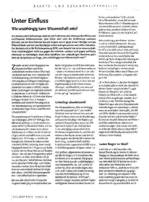 Vorschauseite 1: Unter Einfluss