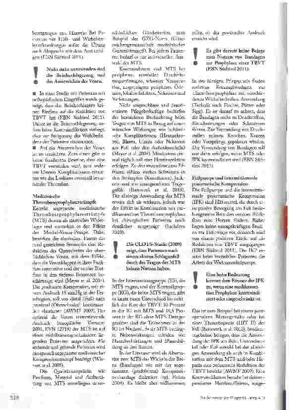 Vorschauseite 5: THROMBOEMBOLIE: SO KÖNNEN SIE VORBEUGEN