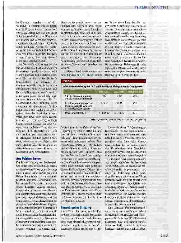 Vorschauseite 2: Offenlegen - entschuldigen -entschädigen