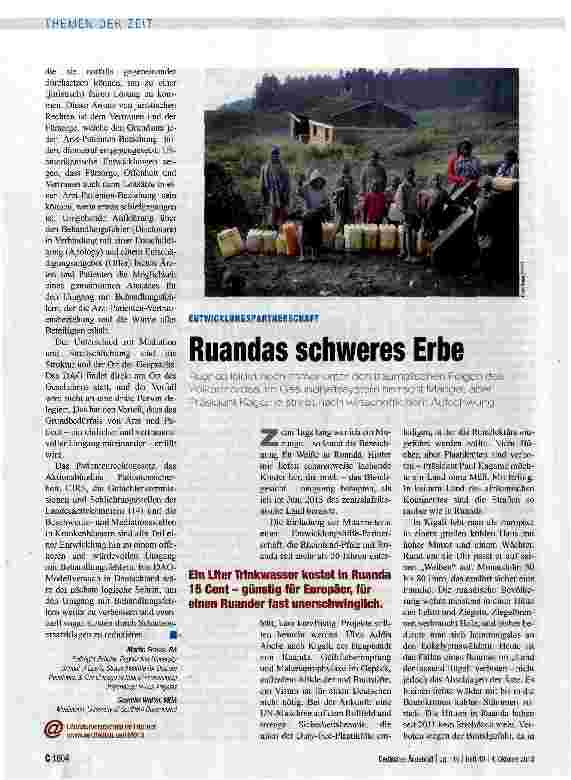 Vorschauseite 3: Offenlegen - entschuldigen -entschädigen