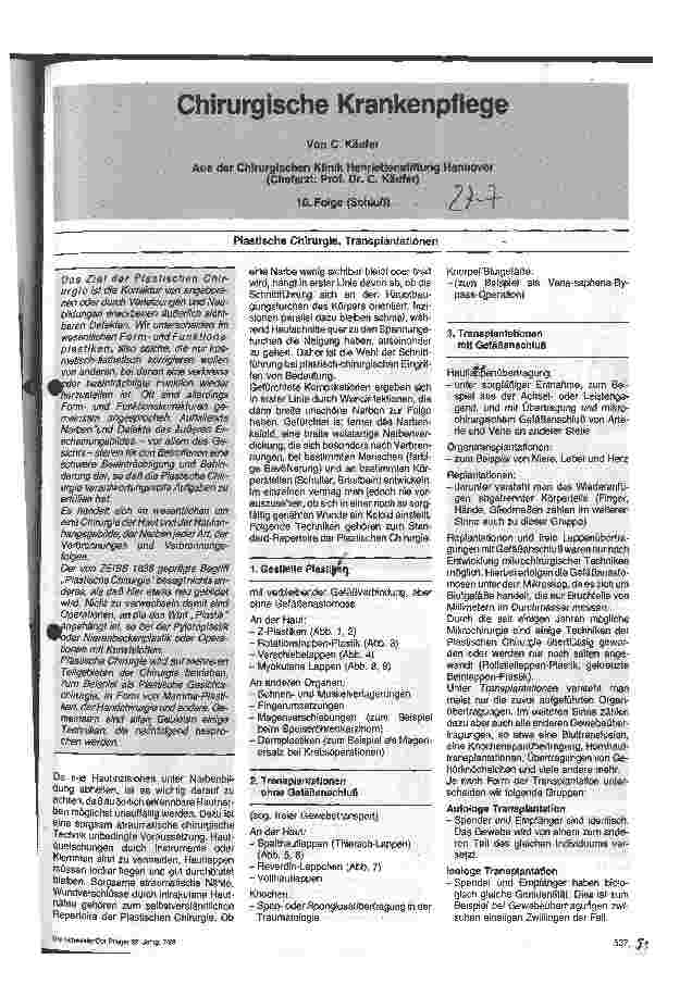 Vorschauseite 1: Chirurgische Krankenpflege