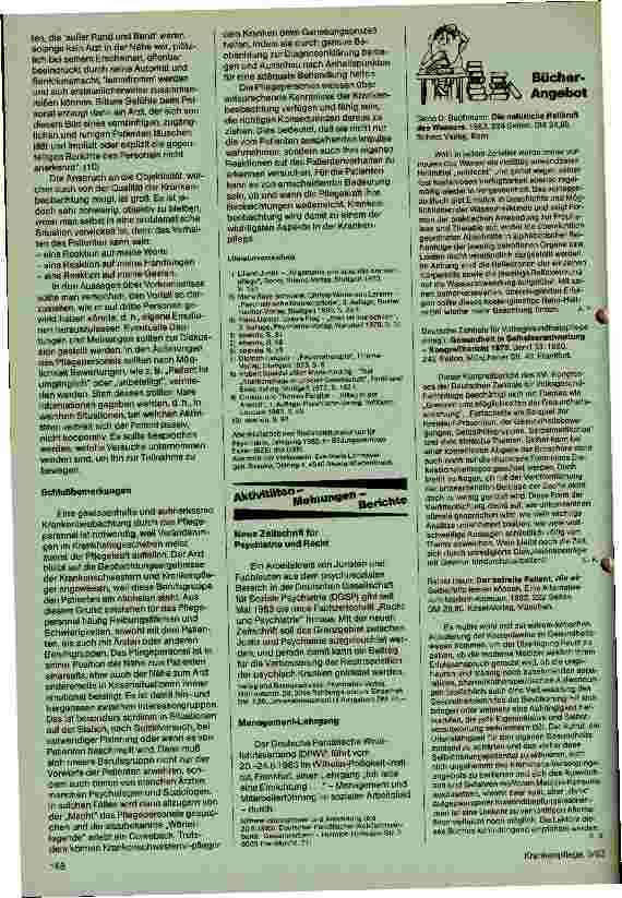 Vorschauseite 3: Aspekte der Krankenbeobachtung in der psychiatrischen Krankenpflege