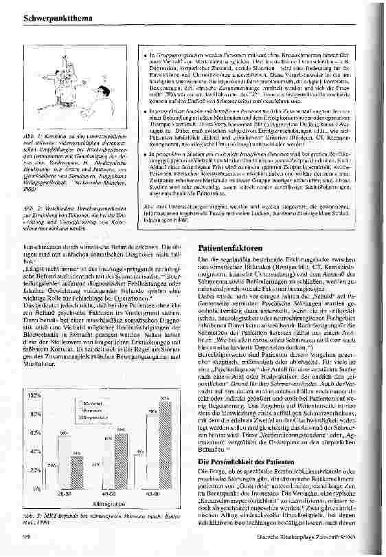 Vorschauseite 3: Wenn Rückenschmerzen chronisch werden: Die Bedeutung von Psyche, Arbeit und Behandlung