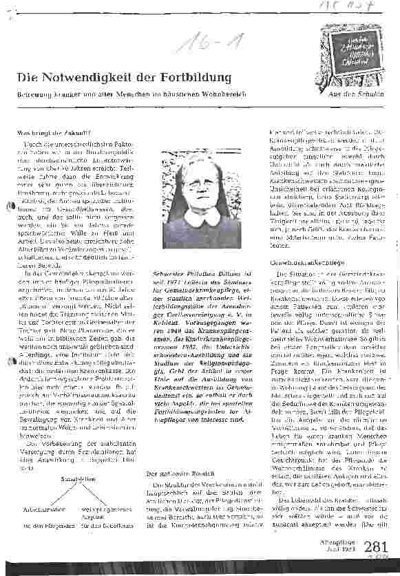 Vorschauseite 1: Die Notwendigkeit der Fortbildung