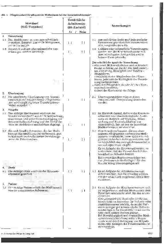 Vorschauseite 3: Pflegestandards Arzneimitteltherapie - Pflegequalität durch pflegerische Maßnahmen