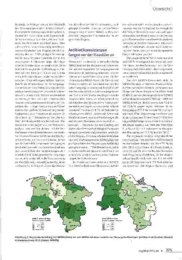 Vorschauseite 4: Prävention und Surveillance von MRSA in der Grenzregion Deutschland-Niederlande